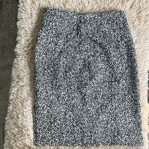 White House Black Market Monochrome Pencil Skirt